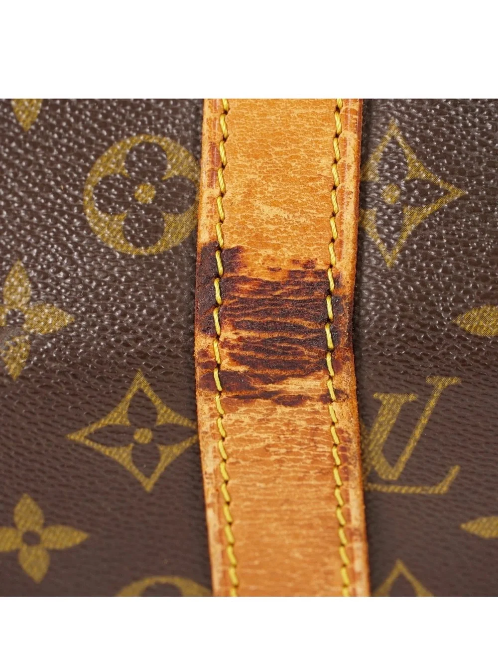 Louis Vuitton Monogram Canvas Keepall Duffel Bag in Brown/Tan, 45cm